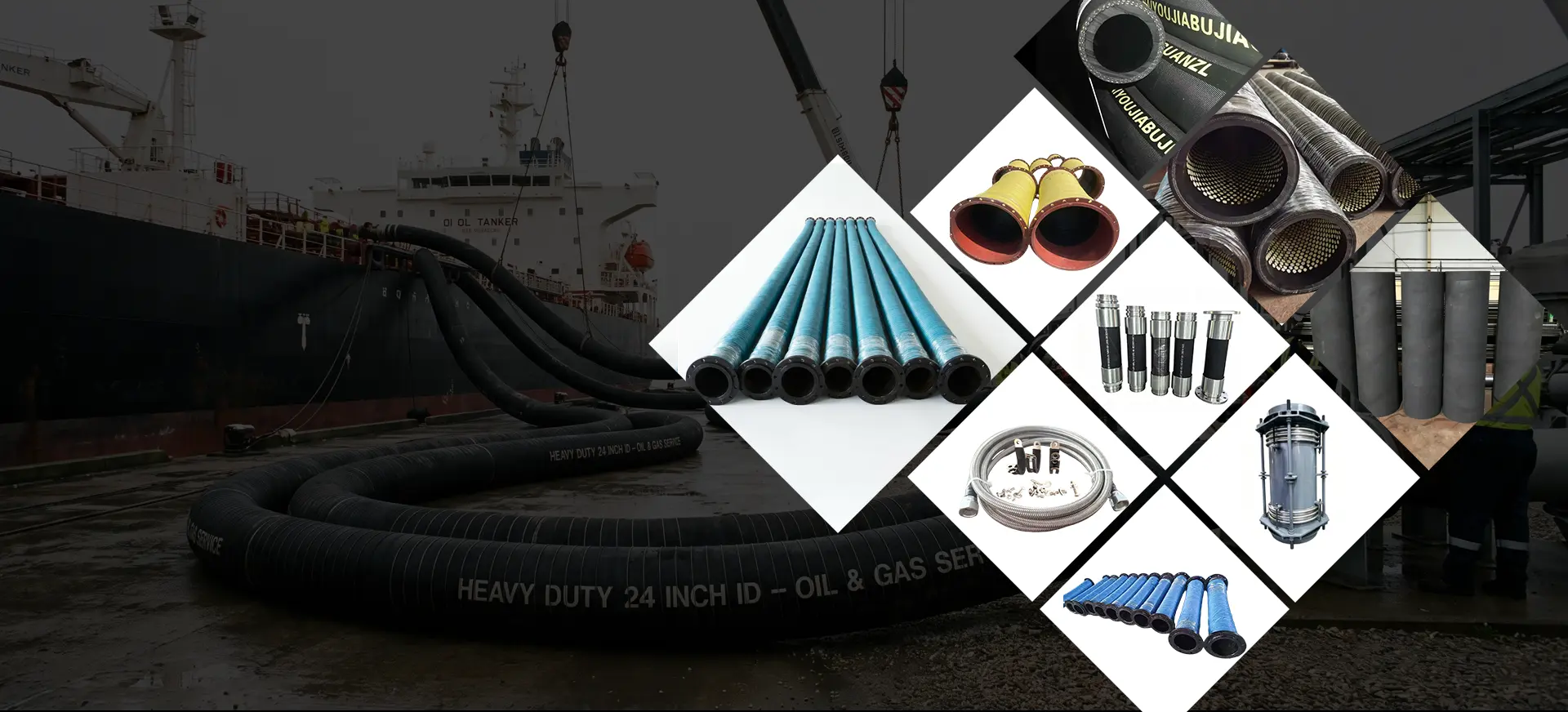Supplier Selang Karet Diameter Besar China