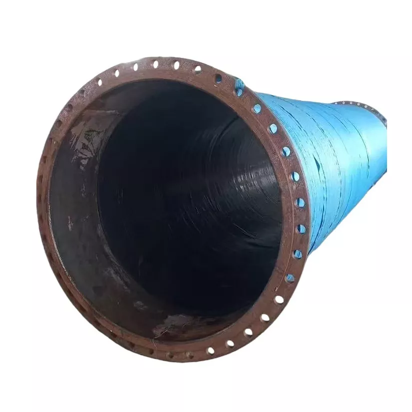 Kawat Dikiataken Gedhe Diameter Flanged Karet Selang